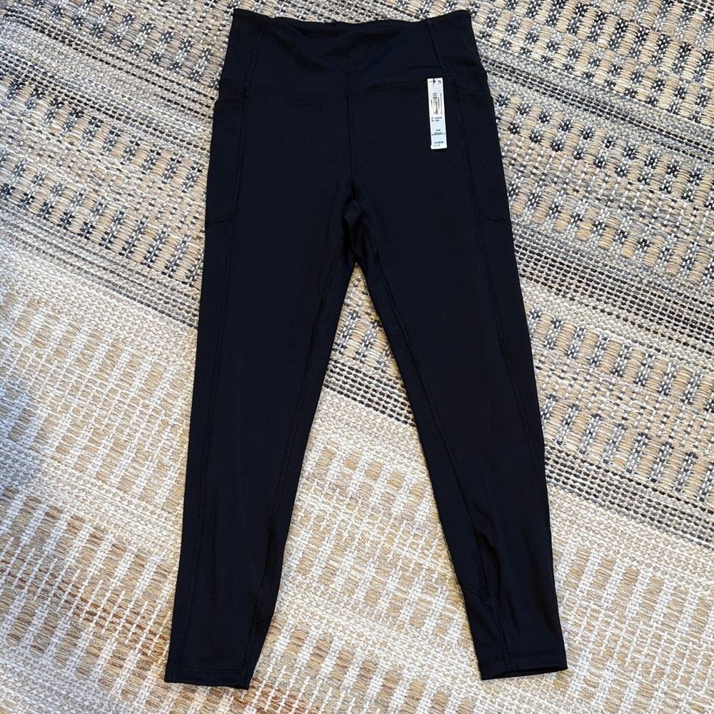 Victoria's Secret Black High-Rise Essential Pocket Leggings